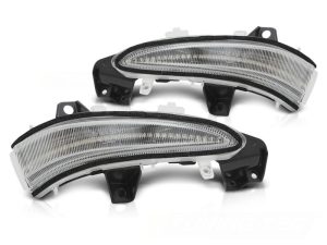 SIDE TURN MARKERS IN THE MIRROR WHITE LED SEQ fits LEXUS RX III 09-15