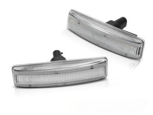 SIDE TURN SIGNALS WHITE LED Fits LAND ROVER RANGE SPORT 2005 - 2012
