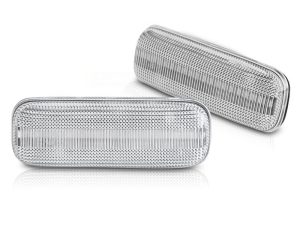 SIDE TURN SIGNALS WHITE LED SEQ fits MERCEDES ML W163 98-05