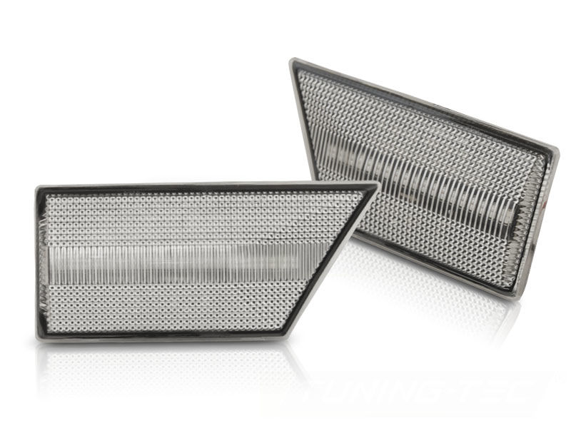 SIDE TURN SIGNALS WHITE LED SEQ fits OPEL VECTRA C 2002 - 2008