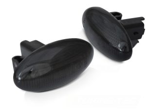 SIDE TURN MARKERS DARK SMOKED LED SEQ fits CITROEN C5 I II 2001 - 2008