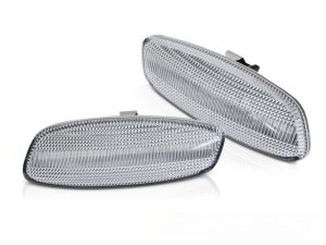 SIDE TURN MARKERS IN THE MIRROR SEQ LED WHITE Fits CITROËN C4 I Picasso 2006 - 2013