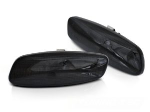 SIDE TURN MARKERS IN THE MIRROR SMOKED SEQ LED Fits CITROËN C4 2004 - 2011