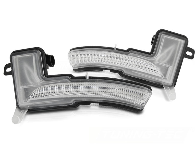 SIDE TURN MARKERS IN THE MIRROR WHITE LED SEQ fits RENAULT CLIO IV 16-19