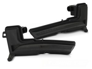 SIDE TURN MARKERS IN THE MIRROR SMOKED LED SEQ fits RENAULT CLIO IV 16-19