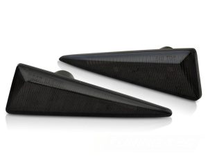 SIDE TURN MARKERS DARK SMOKED LED SEQ fits Renault Scenic MK2 (JM)06.2003-06.2009