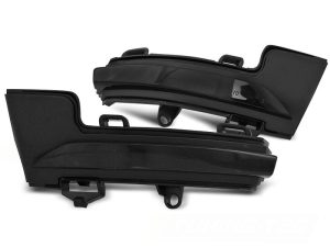 SIDE TURN MARKERS IN THE MIRROR SMOKE LED SEQ fits SKODA OCTAVIA III 12-20