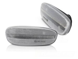 Side Turn Markers WHITE SEQ LED For SUBARU IMPREZA 93-00