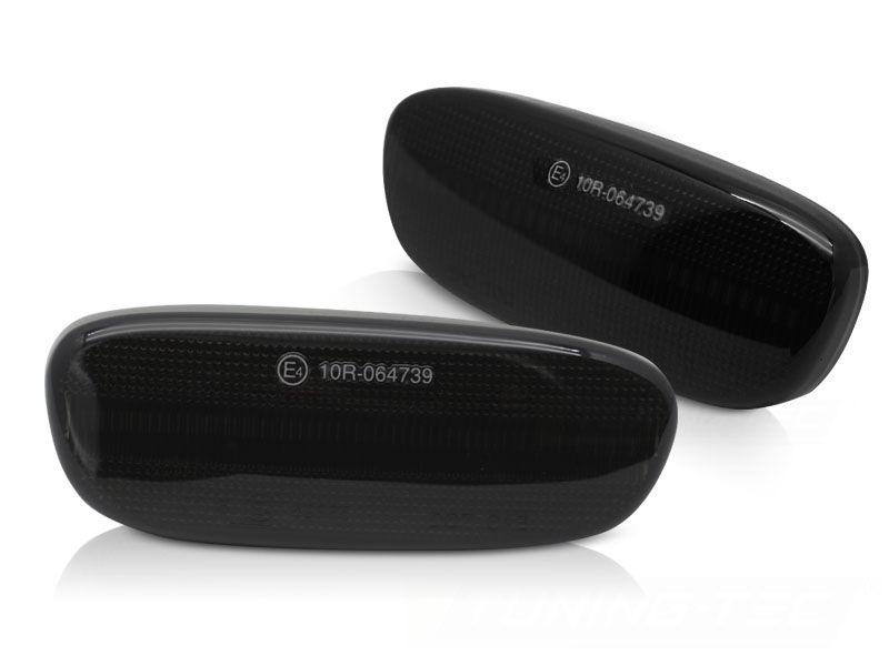 Side Turn Markers SMOKED SEQ LED For SUBARU IMPREZA 93-00