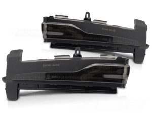 SIDE TURN MARKERS IN THE MIRROR SMOKED LED SEQ fits Volvo XC60 14-17 FACELIFT
