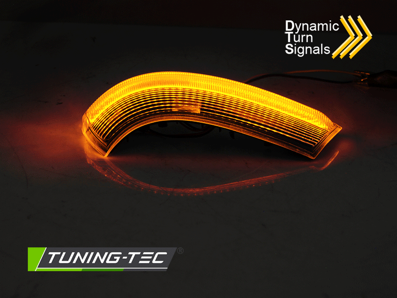 SIDE TURN MARKERS IN THE MIRROR WHIE LED SEQ fits SKODA SUPERB 2002-2008 - Image 4