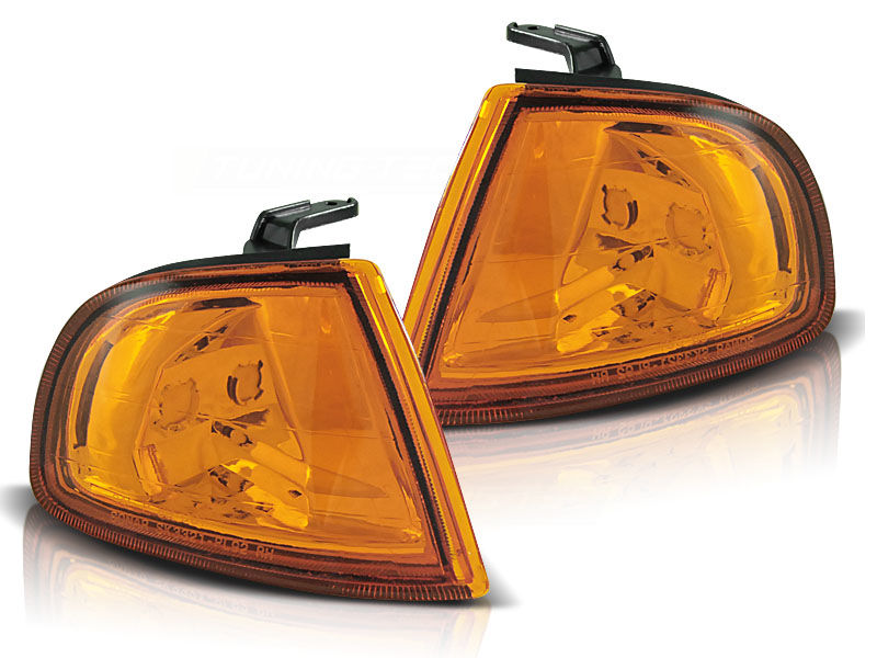 CLEAR AMBER FRONT TURN LIGHTS FOR HONDA PRELUDE 02.92-01.97
