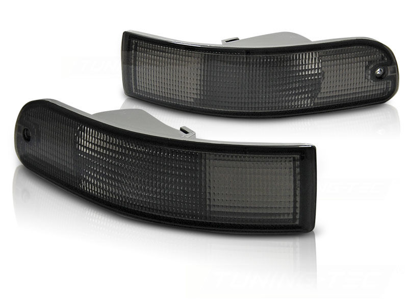 OE Look Smoked Front Turnsignal Lights/ Indicators For Porsche 911 (993) 1993-1998