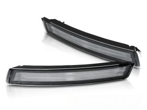 Front Turn signal lamps with DRL light SEQ LED White fits VW NEW BEETLE 06-10