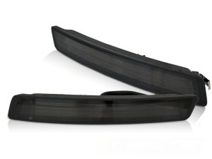 Front Turn signal lamps with DRL light SEQ LED smoked fits VW NEW BEETLE 06-10