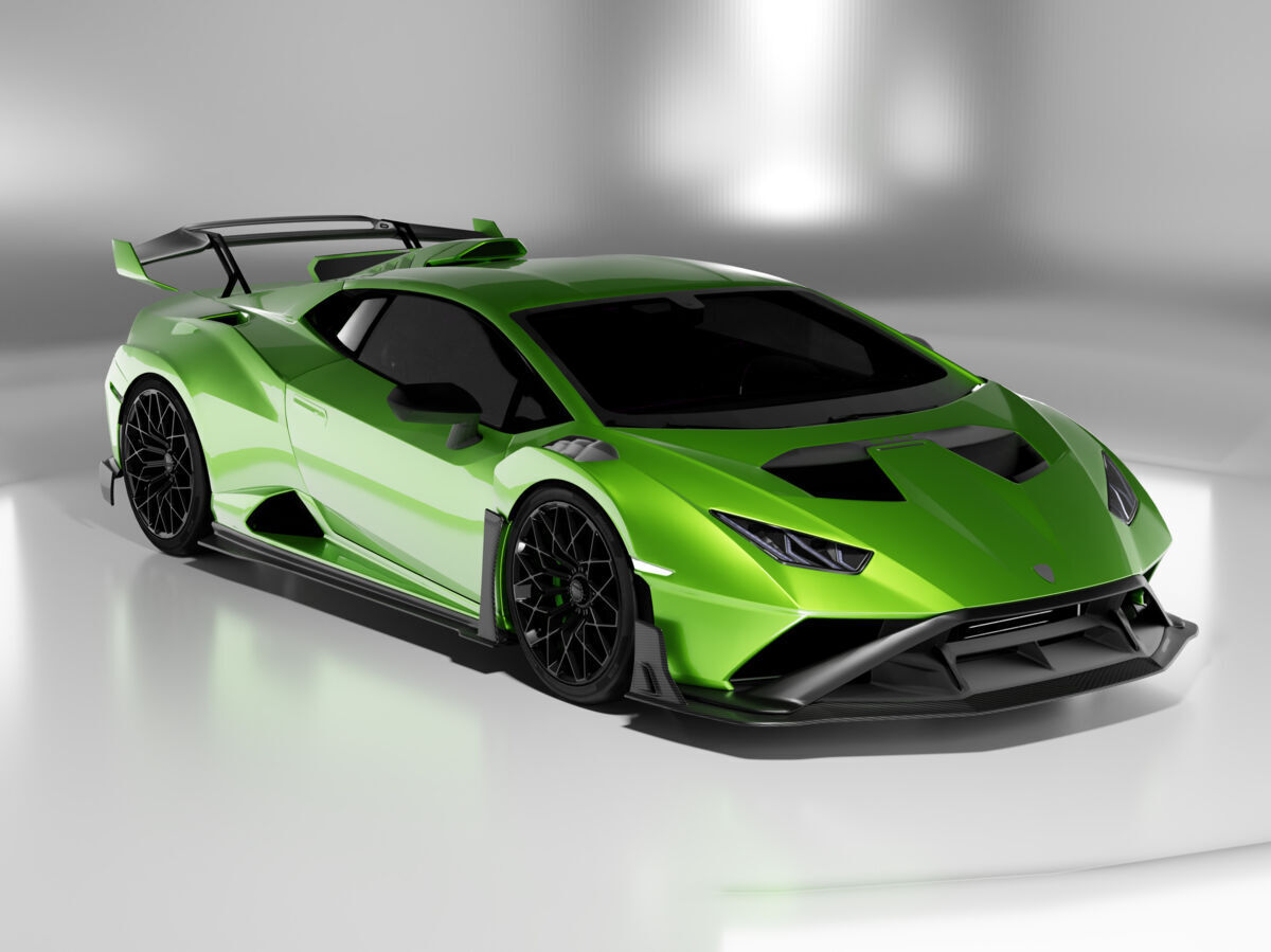 Carbon Sideskirt Aero blades for Huracan STO - Image 9