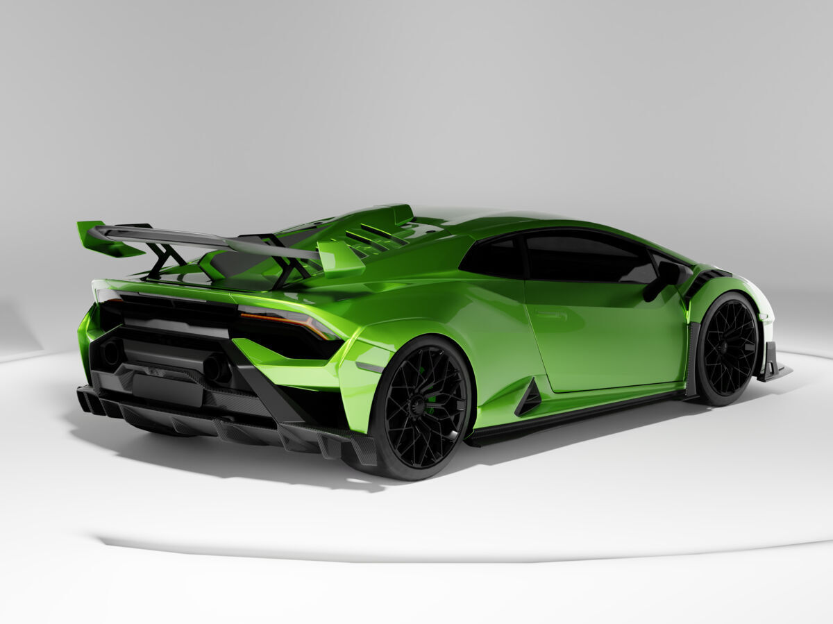 Carbon Sideskirt Aero blades for Huracan STO - Image 10