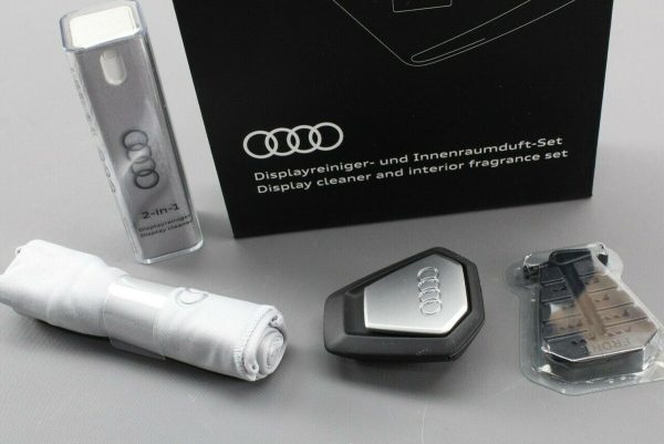 Genuine Audi Display Cleaner cloth +Interior Fragrance Set Starter Kit 80A057800 - Image 3
