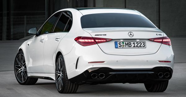 Genuine AMG Night Package Black Rear trunk lid badge sticker OE logo For Mercedes - Image 3