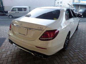 ANG E53 Style Rear Trunk spoiler For Mercedes W213