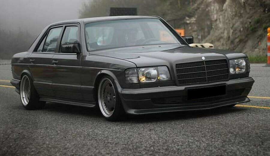 Smoked Front Turn signal/ Indicator LEFT side For Mercedes W126 Saloon - Image 2