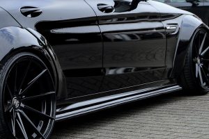 Performance Side skirts addons / Blades / diffusers / sill covers For Mercedes C-Class C63AMG+S W205 15-21