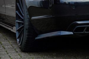 Performance Rear Bumper Side Flaps / Splitters For  Mercedes Benz S Class W221/V221 2009-2013