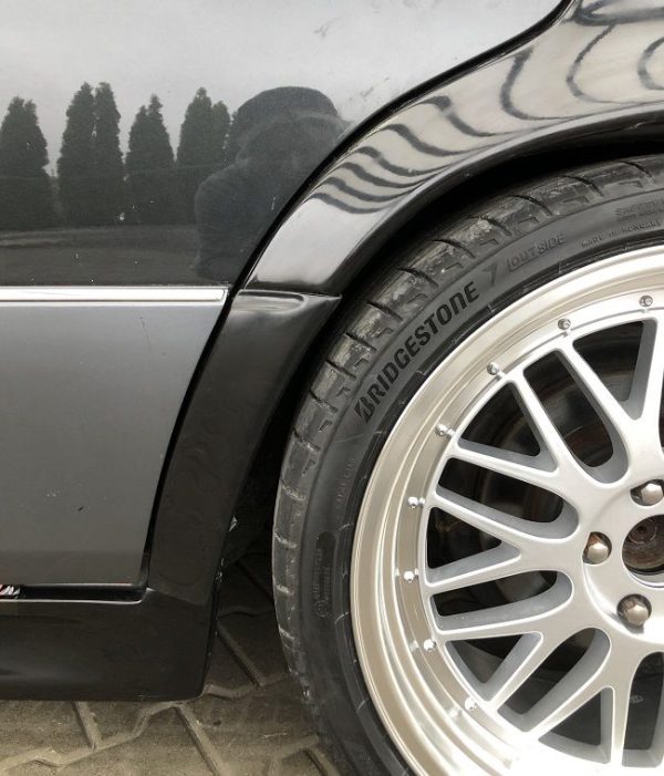 ANG E500 Look Wide rear arches / fenders For Mercedes W124 - Image 5