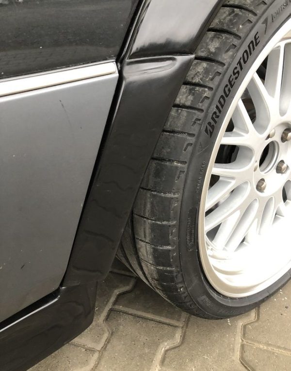 ANG E500 Look Wide rear arches / fenders For Mercedes W124 - Image 7