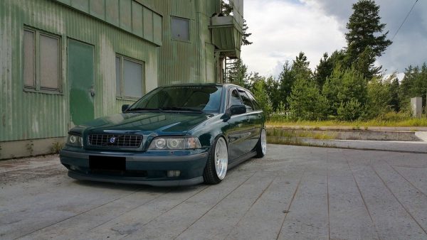 Black Smoked Front Bumper Side Markers/ Corner Lights Indicators (Turnsignals) For Volvo S40 / V40 MK1 1996-1999 - Image 5