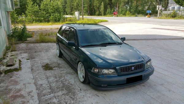 Black Smoked Front Bumper Side Markers/ Corner Lights Indicators (Turnsignals) For Volvo S40 / V40 MK1 1996-1999 - Image 3