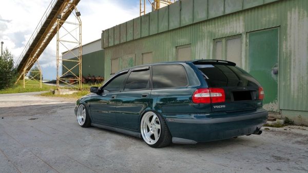 Black Smoked Front Bumper Side Markers/ Corner Lights Indicators (Turnsignals) For Volvo S40 / V40 MK1 1996-1999 - Image 4