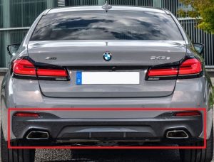 NEW GENUINE BMW 5 SERIES G30 M SPORT REAR BUMPER BOTTOM TRIM PANEL 51128098694