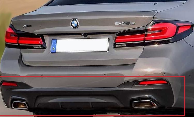 NEW GENUINE BMW 5 SERIES G30 M SPORT REAR BUMPER BOTTOM TRIM PANEL 51128098694 - Image 3