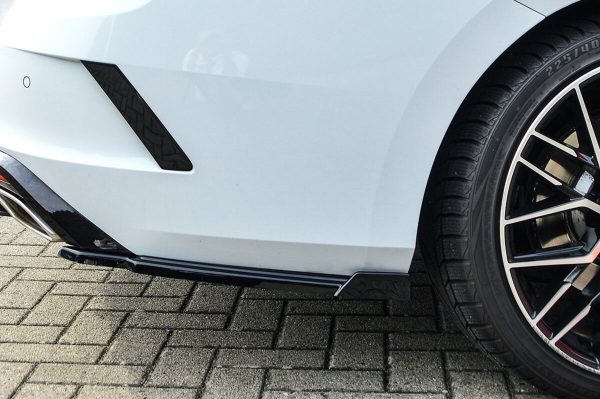 Performance Rear Bumper Side Flaps / Splitters For Skoda Octavia RS NX Combi 2020+ - Image 3