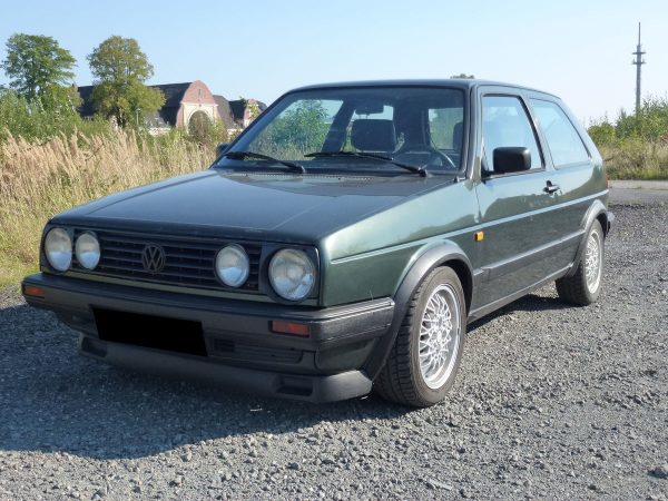 GTI Small Bumper Spoiler/ Front Lower Panel Addon For VW Golf II / Jetta MK2 - Image 2