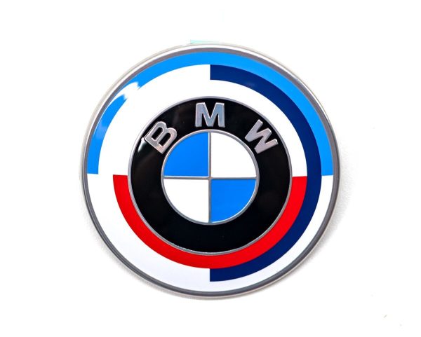 Genuine 50th Anniversary M Power Badge Label REAR/ Boot lid/ Trunk Emblem for BMW G series - Image 2