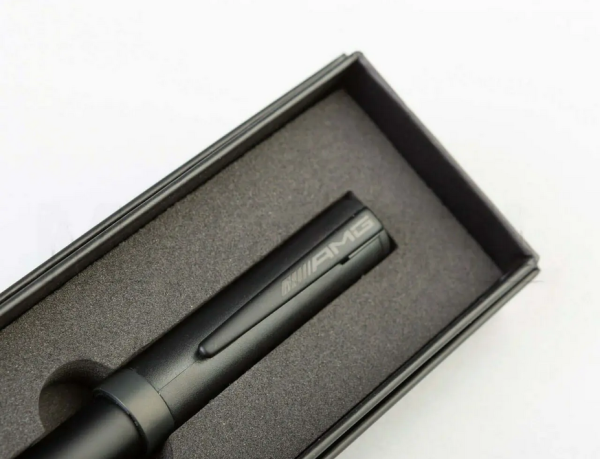 Genuine AMG Mercedes Black Matt Ballpoint Pen with sound + GIFT BOX - Image 3