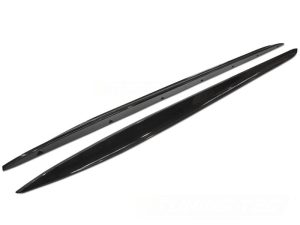 SIDE SKIRTS EXTENSION PERFORMANCE STYLE GLOSSY BLACK  fits BMW G22 G23 20-