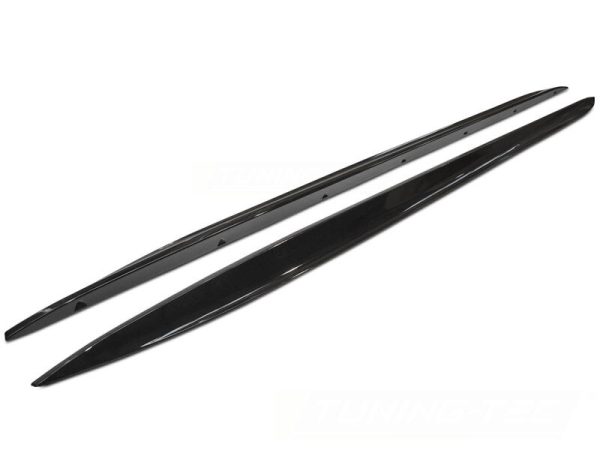 SIDE SKIRTS EXTENSION PERFORMANCE STYLE GLOSSY BLACK  fits BMW G22 G23 20-