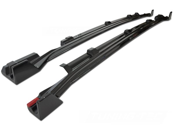 SIDE SKIRTS BLADES SPORT STYLE GLOSS fits VW ARTEON 17-