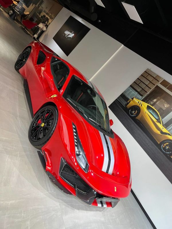Canards for front bumper Ferrari 488 Pista - Image 4