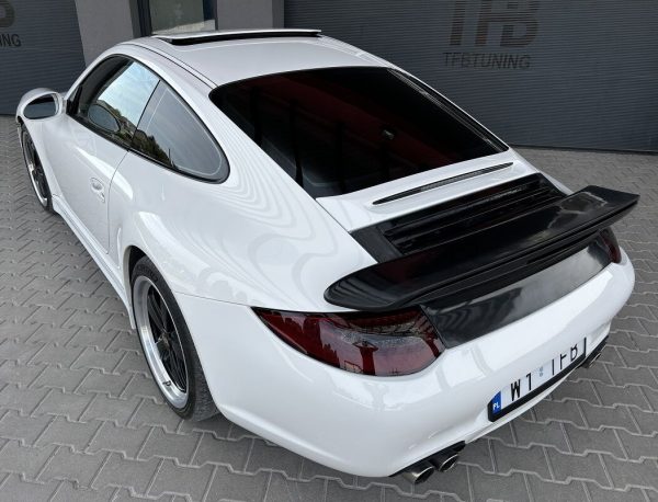 Turbo Look Rear Trunk Spoiler V2 For Porsche 911 (997) 2005-2012 - Image 5