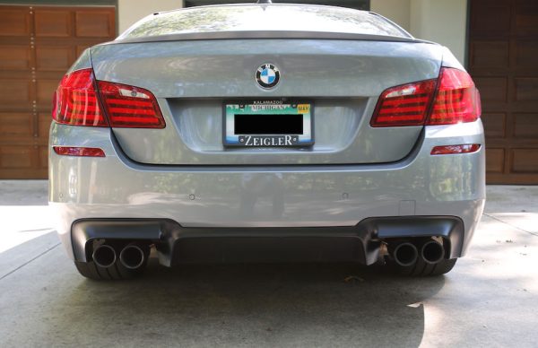 Universal Black Matt Exhaust tips 89mm - Image 7