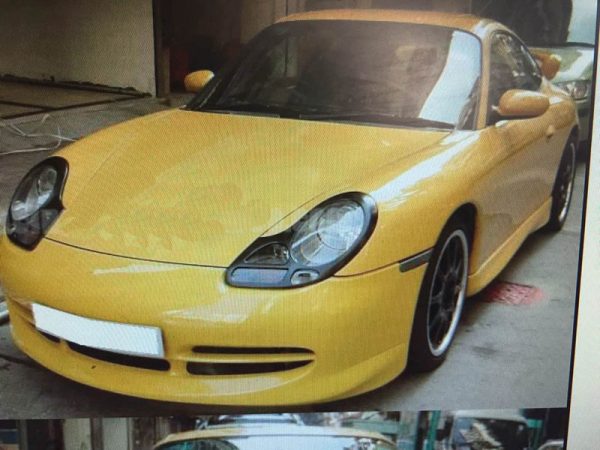 Eyebrows/ Front Headlight covers/ masks For Porsche Boxster 986 - Image 4