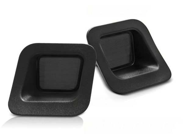 LED LICENCE PLATE LIGHTS FOR DODGE RAM 03-18 SMOKE