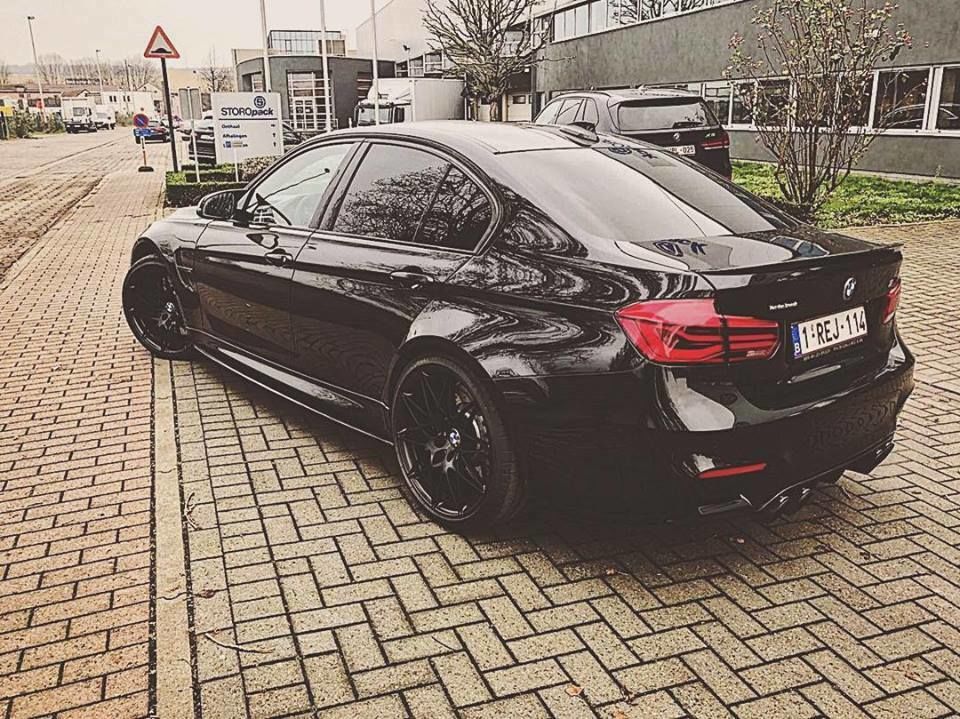 Performance Black Matt Sideskirt blades addons/ Sill covers For BMW F80 M3 - Image 8