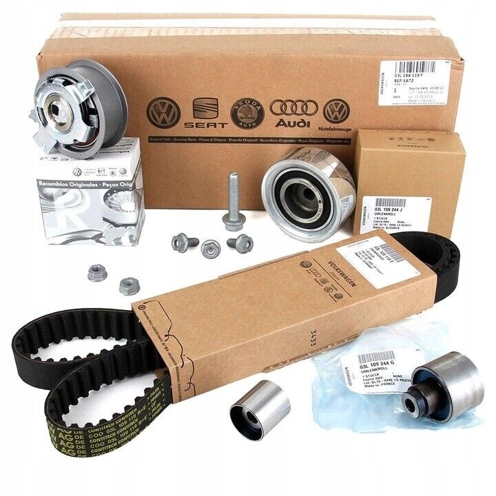 NEW GENUINE VOLKSWAGEN AMAROK CADDY GOLF JETTA TIGUAN TIMING BELT KIT 03L198119F - Image 2