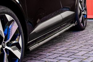 Performance Side skirts addons / Blades / diffusers / sill covers with Wing For Renault Megane E-Tech RCB Electric 2021+