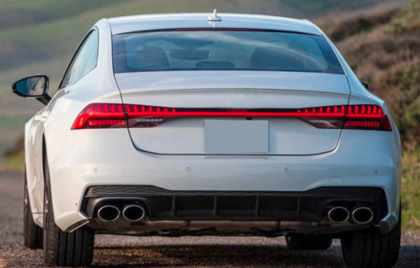 S7 Look Rear Bumper Diffuser With Exhaust Tips For Audi A7 4K 18-22 - Image 8